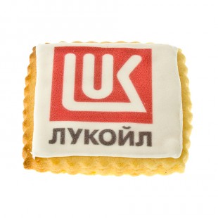 Печенье с логотипом сдобное 
